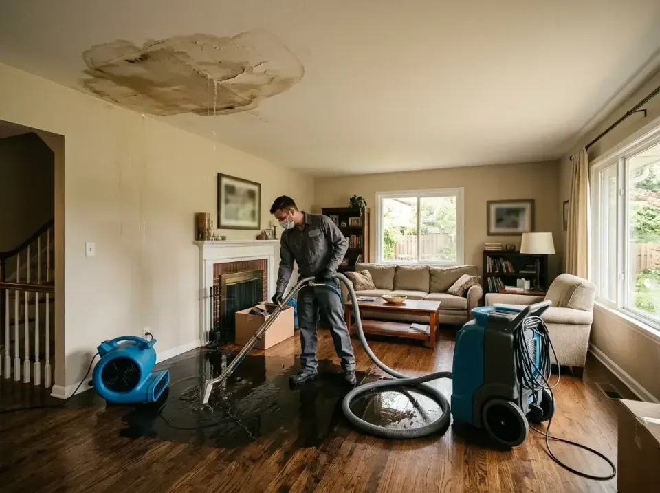 attic-pipe-burst-ceiling-drip-008 — frequently asked questions, Water Damage Restoration & Carpet Care in Claryville, KY